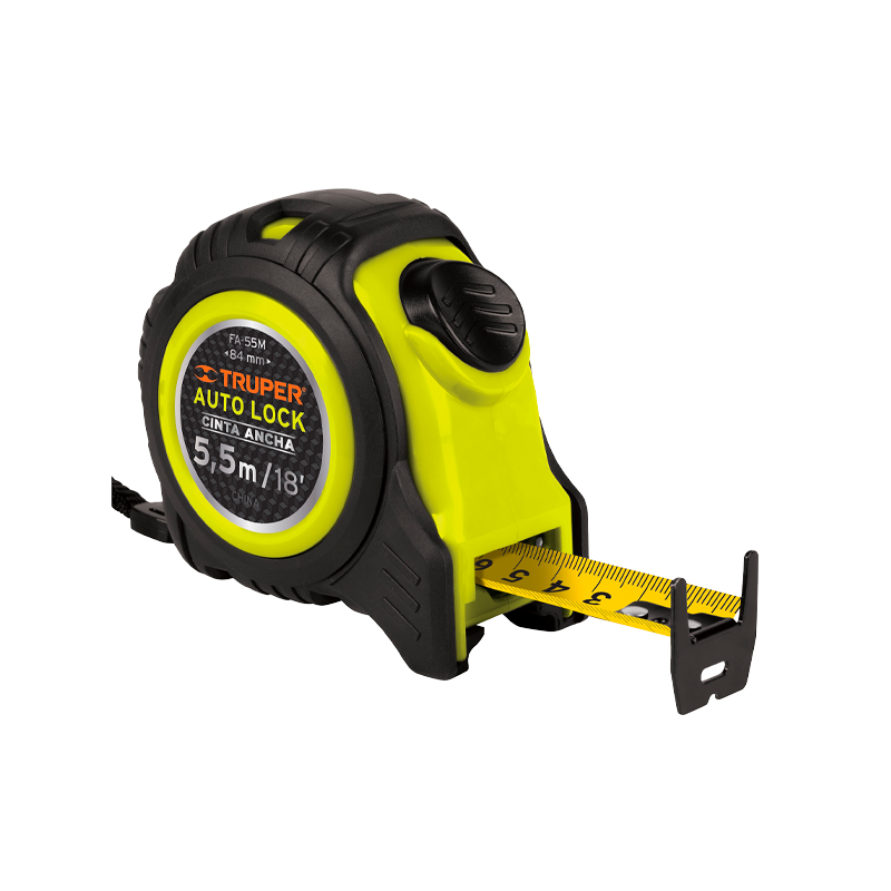 FLEXOMETRO D/IMPACTO 5.5 MTS FA-55M TRUPER | 10748