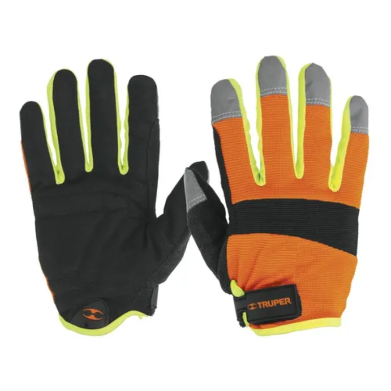 GUANTE P/MECANICO ALTA VISIBILIDAD GU-625 TRUPER | 10849