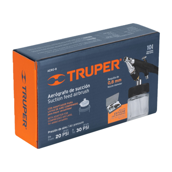 Cepilladora eléctrica de mano para madera Truper CEPEL-3-1/4N color gris