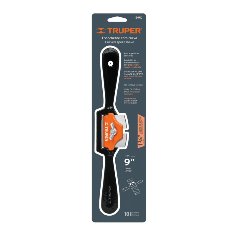 ESCOCHEBRE CUCHILLA CURVA 9`` E-9C TRUPER | 12059