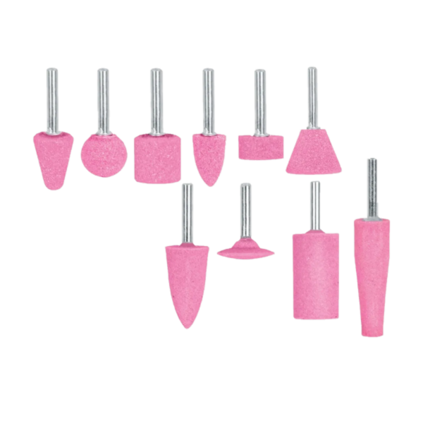 PIEDRA MONTADAS 1/4`` 10 PZAS JPM-10 TRUPER | 12445