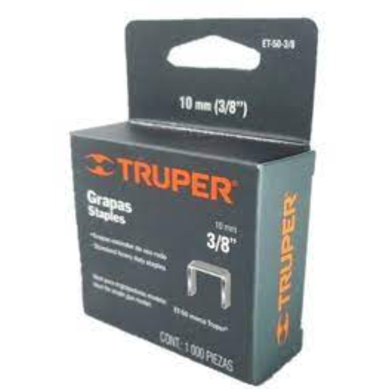 GRAPA P/ENGRAPADORA 10 MM ET-50-3/8 TRUPER | 17967