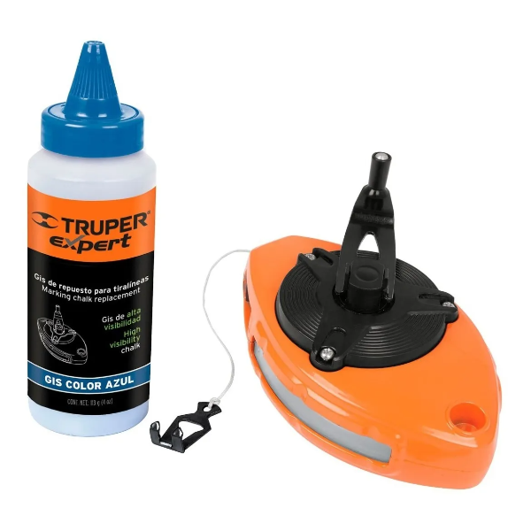 TIRALINEAS PLASTICO 30 MTS C/REPUESTO TL-100 TRUPER | 18575