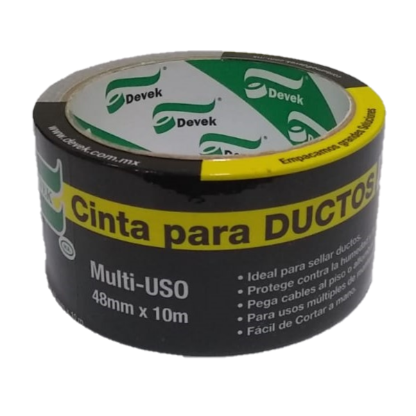 CINTA P/DUCTO 48 MM X 10 MTS GRIS D73 DEVEK | 3614