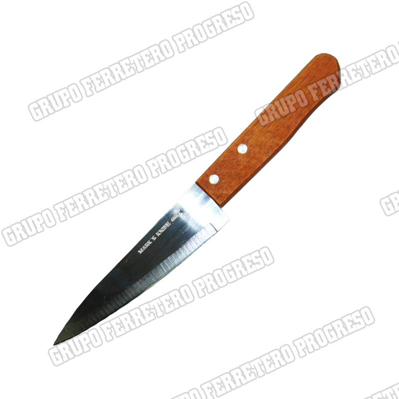 CUCHILLO P/COCINA 6" MANGO MADERA 666026 MARK´S KNIFE | 666026