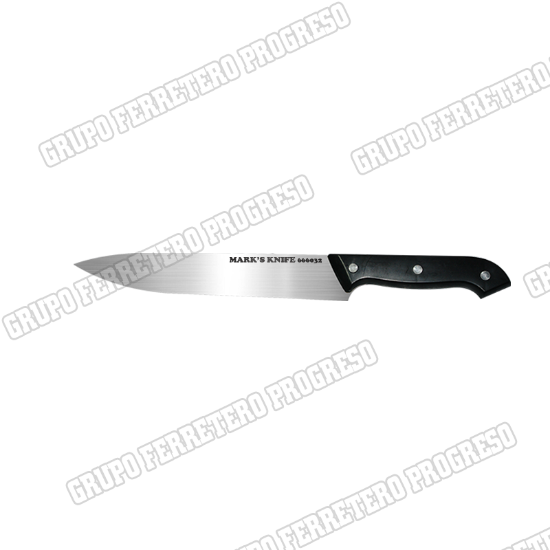 CUCHILLO P/COCINA 7" MANGO PLASTICO 666032 MARK´S KNIFE | 666032