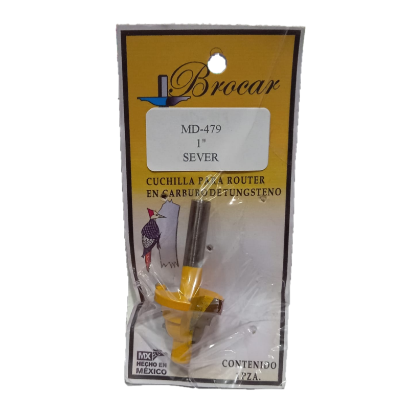 BROCA C/GUIA 1/4"X1" SERVER MD-479 BROCAR | 9239