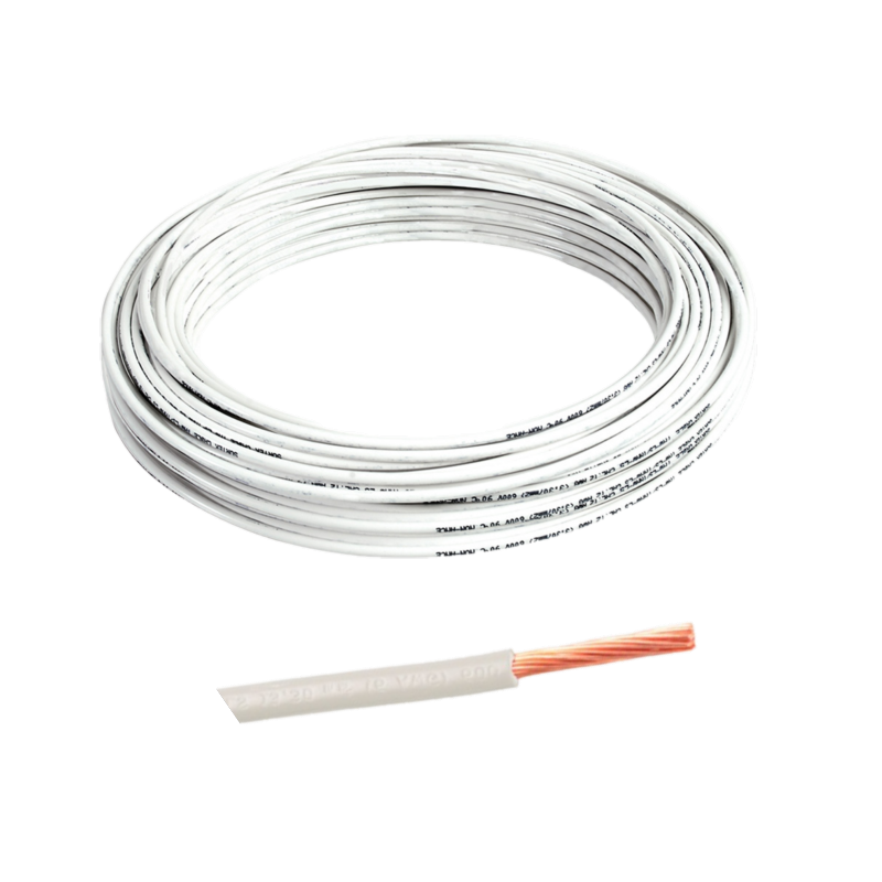 CABLE THW 25 MTS CAL 12 BLANCO 10242 ADIR | A10242