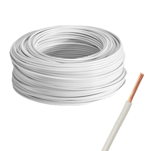 CABLE THW 25 MTS CAL 14 BLANCO 10243 ADIR | A10243