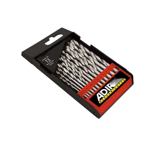 BROCA ALTA VELOCIDAD 13 PZAS HSS 111 ADIR | A111